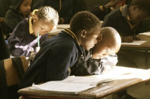 Image of black children in school